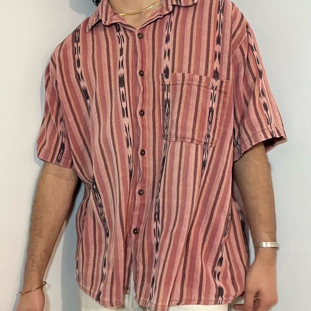Men's Guatemalan Hand Embroidered Guayabera Shirts
